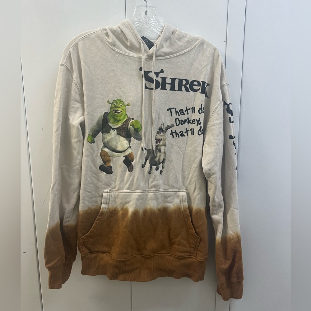 Like New DreamWorks Shrek Unisex Long Sleeve Pullover Hoodie